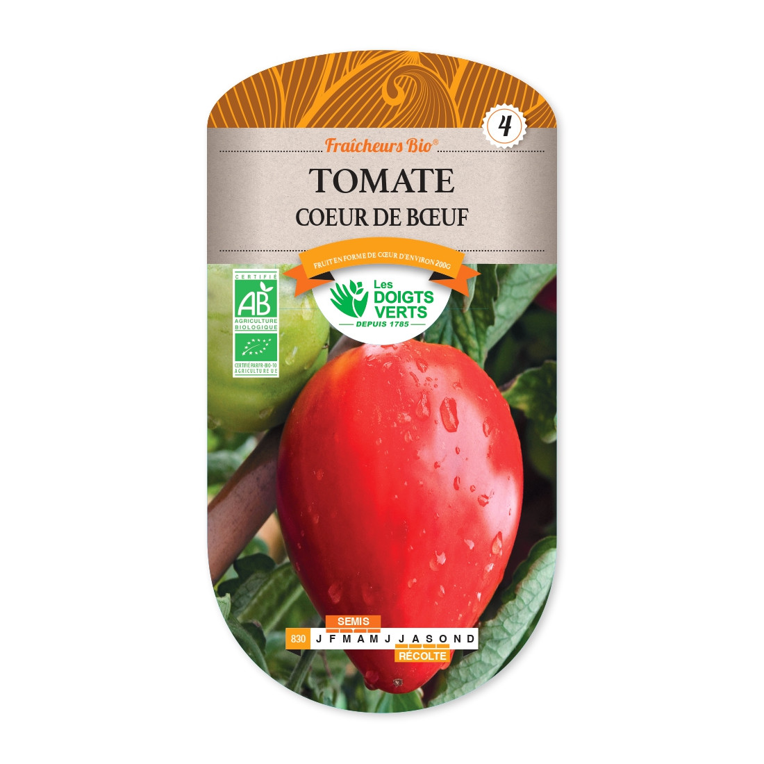 Graines de Tomates 'Coeur de Boeuf